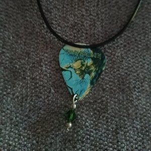 IRON MAIDEN GUITAR PICK NECKLACE